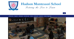 Desktop Screenshot of hudsonmontessori.net